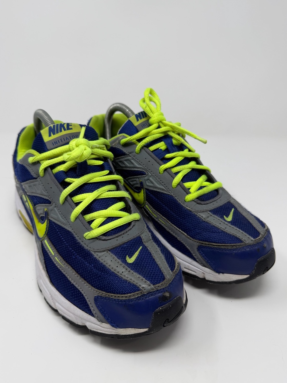 Nike Men’s Navy & Neon Green Running Shoes Sz.8